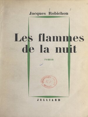 cover image of Les flammes de la nuit